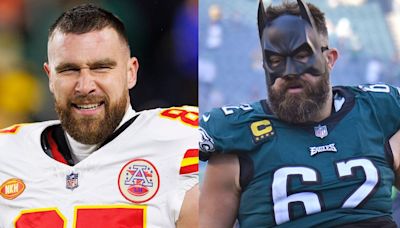 "You Don't Like Cheese?": Travis and Jason Kelce Try Delicious English Feast in New Heights London Episode