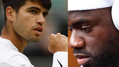 Tiafoe, rival hoy de Alcaraz en Wimbledon, cansado de "perder con payasos"