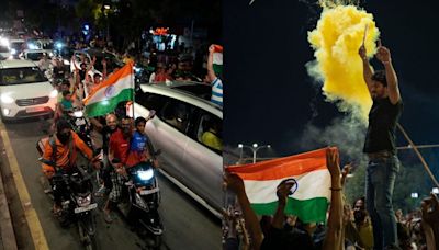 Delhi to London: Indian cricket team fans celebrate T20 World Cup win in style