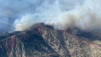 Mt. Baldy Spared from Vista Fire