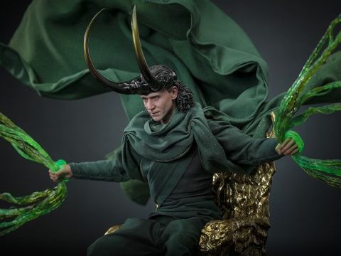 MCU God Loki Sixth Scale Figure Unveiled by Sideshow