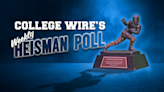 We have a two-horse race in this week’s Heisman Poll
