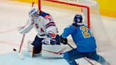 Penguins goaltender Alex Nedeljkovic guides United States to rout of Kazakhstan
