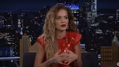 Rita Ora reveals details of her secret wedding on Jimmy Fallon