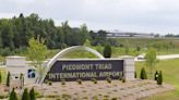 Plane goes off the runway at Piedmont Triad International Airport