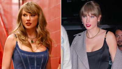 Taylor Swift Rocked the Same Sexy Bustier She Wore to Cheer on Travis Kelce on Their First Public Date Night