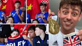 Paris Olympics 2024: British diver Tom Daley is back at knitting in the stands