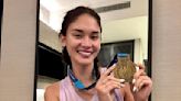 Pia Wurtzbach finishes her first NYC Marathon