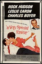 Very Special Favor (1965) | Rock hudson, Leslie caron, Rock hudson movies