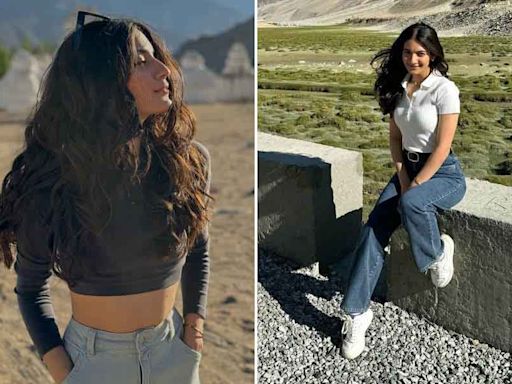 Laapataa Ladies star Pratibha Ranta enjoys mountain vacation in Ladakh; see pictures