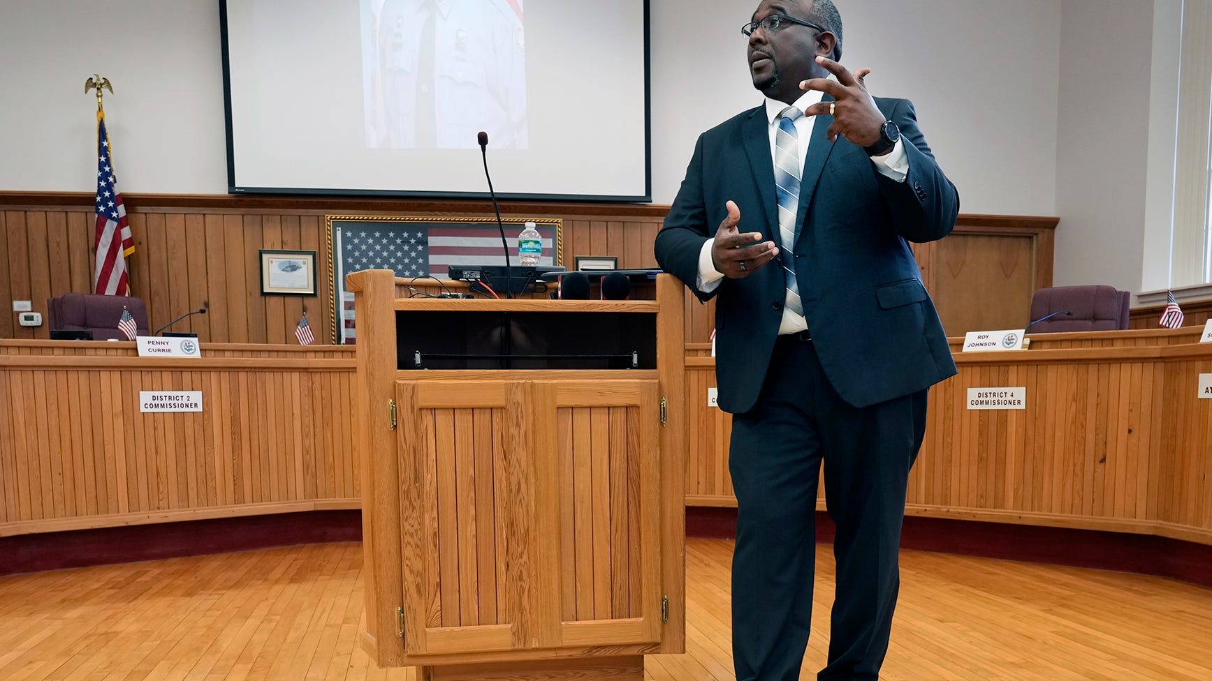 New Holly Hill Police Chief Byron Williams talks about his plans for the troubled agency