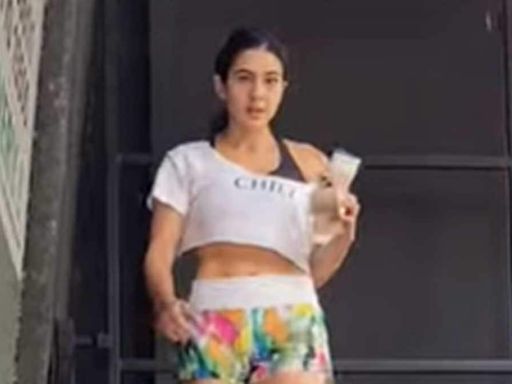 Sara Ali Khan Shows Off Her Toned Abs After Workout Session. Watch Here - News18