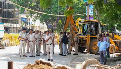 Watch: Bulldozer Action In New Delhi's Old Rajinder Nagar Post-UPSC Aspirants' Basement Flooding Deaths