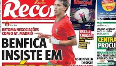 Atlético de Madrid | Nueva acometida del Benfica por Joao Félix; el Aston Villa enfría su interés