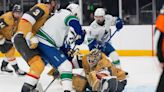 First-place Canucks hand struggling Golden Knights 3-1 loss