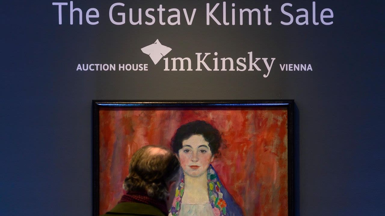 A portrait by Gustav Klimt has been sold for $32 million at an auction in Vienna