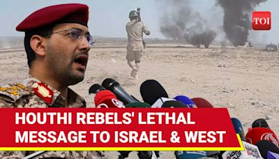 Houthi Rebels Hold 'Destructive Flood' Military Drill, Simulate Attacks on Israeli & UK Camps | TOI Original - Times of India Videos