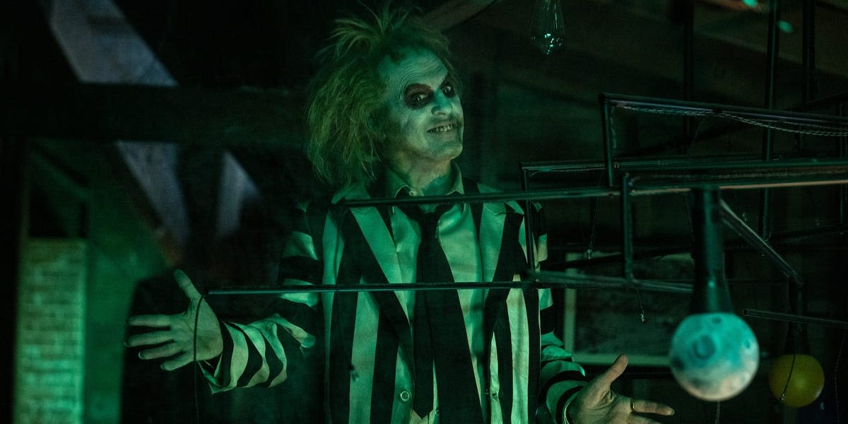 Warner Bros. slashed the 'Beetlejuice Beetlejuice' budget by $50 million, fearing it would flop. It made $264 million in two weeks.