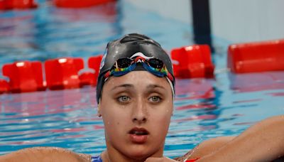 Agostina Hein debutó con 16 años en los Juegos Olímpicos de París: un buen tiempo que no le alcanzó para llegar a la final de 400m libres de natación