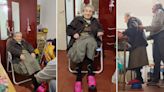 Tiene 103 años y entrena en su casa: la historia de Emma que emocionó en TikTok