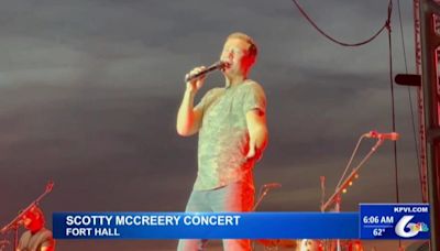 Scotty McCreery Performs at Shoshone-Bannock Casino Hotel