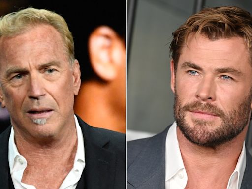 Kevin Costner denied Chris Hemsworth romantic lead in his film, casting himself instead: 'I'm still young'