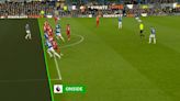 Why VAR line for Everton's goal against Liverpool was 'wonky'