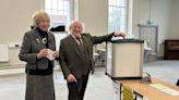 President Michael D Higgins among those to vote in referenda