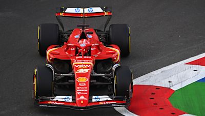 Leclerc leads Perez and Hamilton during FP2