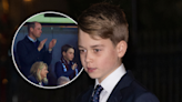 Prince George's sweet soccer celebration caught on camera