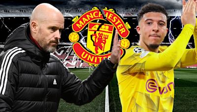 Jadon Sancho RULES OUT returning to Man Utd after Ten Hag row with Dortmund keen