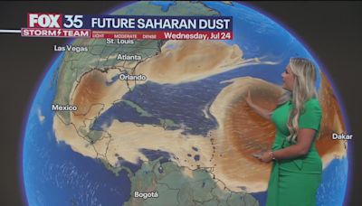Saharan Dust in Florida: How it will impact air quality and keep tropics at bay