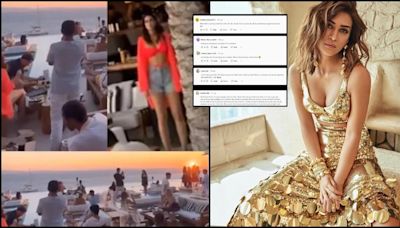 'From anti-smoking advocate to beach smoker': Reddit spots Kriti Sanon smoking with rumoured BF Kabir Bahia in Greece [Reactions]