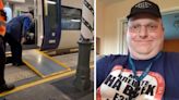 Wheelchair user fumes as train disabled ramp put in one place he can’t use it