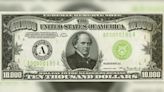 $10,000 bill from Great Depression era sells for $480,000 at auction