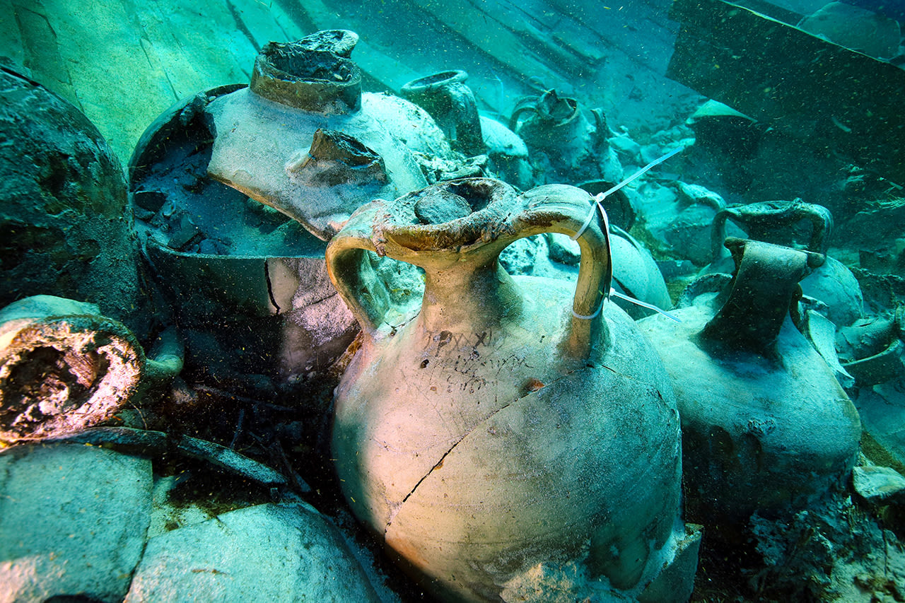 Roman-Era Ship Was Carrying Jugs Full of Fish Sauce When It Sank 1,700 Years Ago