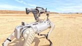 China’s military shows off rifle-toting robot dogs