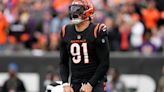 Trey Hendrickson breaks silence at Bengals practice after trade request
