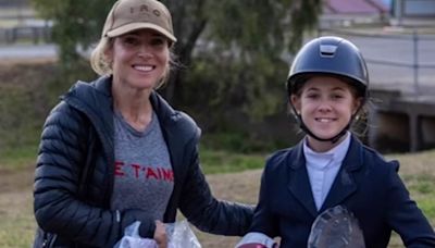 Elsa Pataky pays tribute to daughter India's horse-riding skills