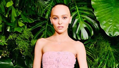 Lily-Rose Depp Gave the Pantsless Trend a Clowncore Spin