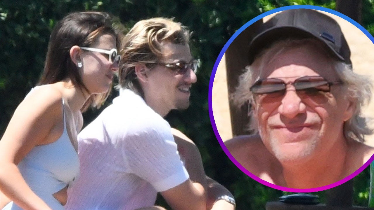 Jon Bon Jovi Joins Millie Bobby Brown and Son Jake on Their Honeymoon in Sardinia