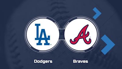 Dodgers vs. Braves Series Viewing Options - May 3-5