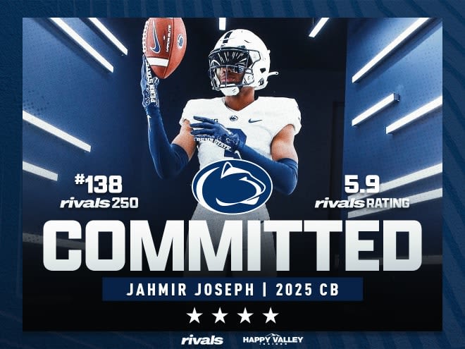 Rivals250 cornerback Jahmir Joseph commits to Penn State