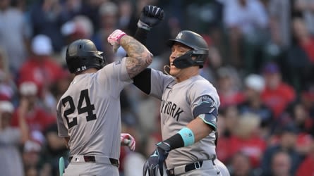 Yankees' Aaron Judge, Luis Gil earn American League honors for month of May