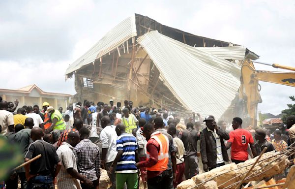 The collapse of a school in northern Nigeria leaves 22 students dead, officials say