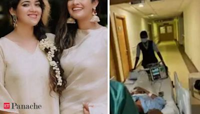 Amrutha Suresh’s sister shares a picture of her being rushed to ICU, amid row with actor Bala