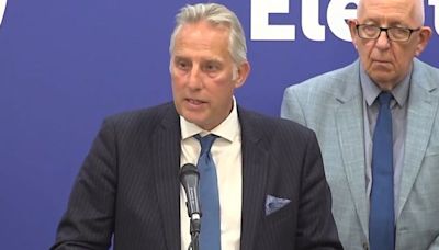 Ian Paisley Jr speaks after losing North Antrim seat