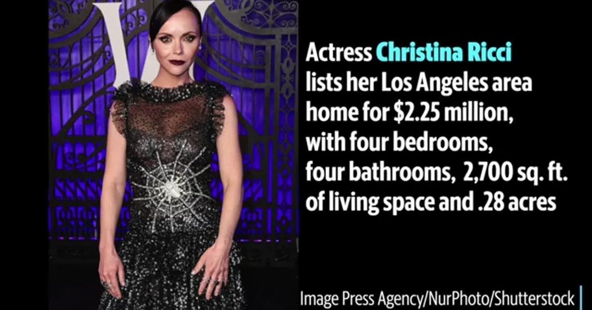 The simple elegance of Christina Ricci's California home for sale for $2.25 million. See it