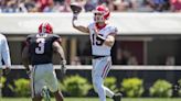 WATCH: Georgia QB Carson Beck and Receivers Getting Summer Work Together