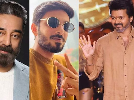 ...Kamal Haasan, Anirudh Ravichander, Karthik Subbaraj, and several other celebs wish Thalapathy Vijay on his 50th birthday | Tamil Movie News - Times of India